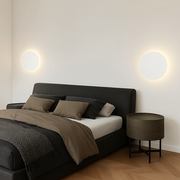 Modern round LED wall lamp with up and down lighting