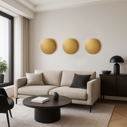 Modern round LED wall lamp with up and down lighting