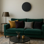 Modern round LED wall lamp with up and down lighting