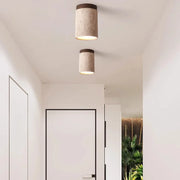 Modern Travertine Ceiling Lamp 16 cm