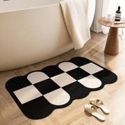 Ultra-absorbent non-slip floor mat