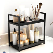 Double-tier cast Iron storage rack