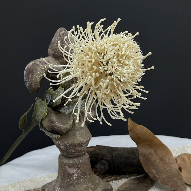 Artificial ball leucospermum flower