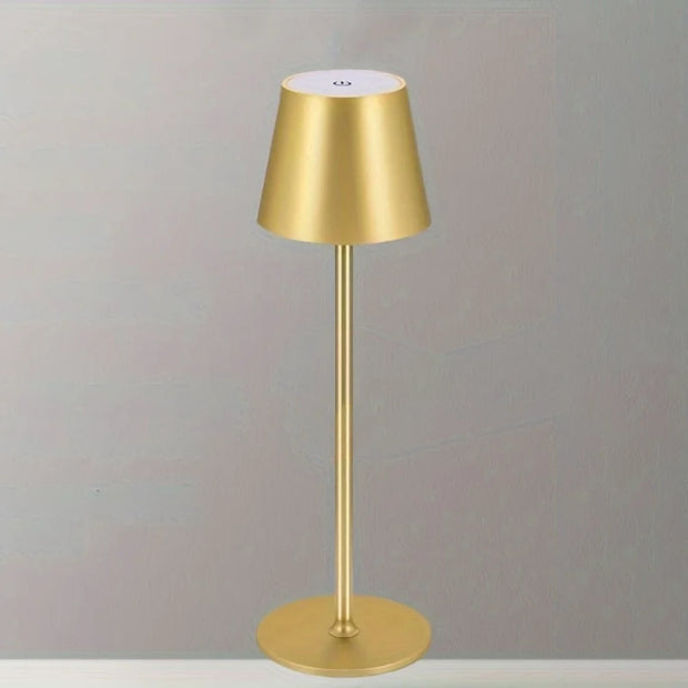 Classic style LED table lamp with adjustable brightness and touch control