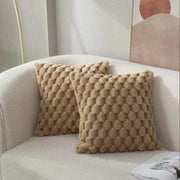 Soft knitted polyester pillowcase