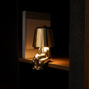 ArcLume® Golden thinker table lamp