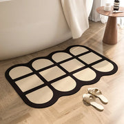 Ultra-absorbent non-slip floor mat