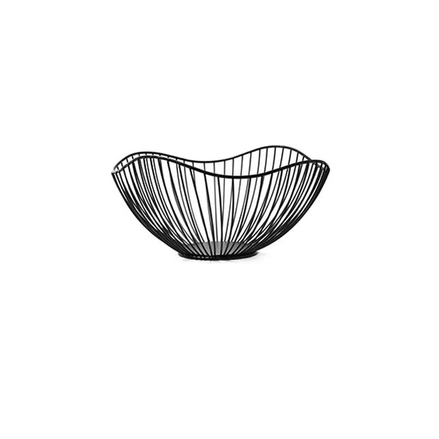 Modern metal wire storage basket