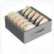 Foldable drawer organizer for underwear, bras, and socks