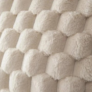 Soft knitted polyester pillowcase