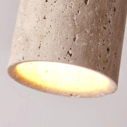 Moderne Deckenlampe aus Travertin 16 cm