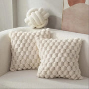 Soft knitted polyester pillowcase