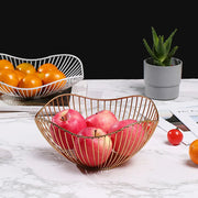 Modern metal wire storage basket