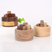 Beech & black walnut wood aromatherapy diffuser