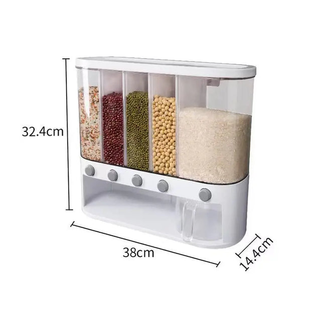 ClearFlow® Wall-Mounted Cereal Dispenser