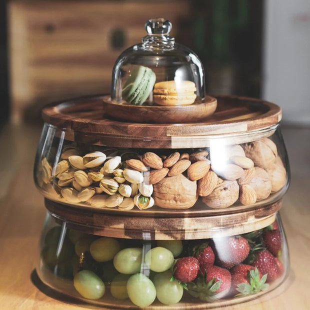 Organizer for snacks, fruits & dry goods