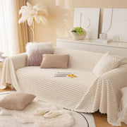 CozyNest® Fleece sofa blanket